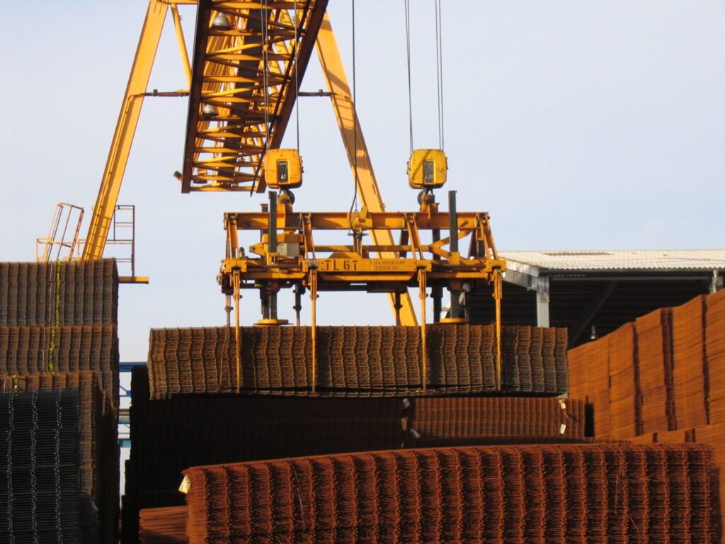 structural steel mesh grab, Reinforcement mesh grab, Mesh lifter, Mesh tong, Mesh Handling Device, Lifting & Handling Equipment, LOAD HANDLING DEVICES