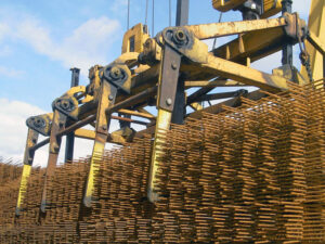 structural steel mesh grab, Reinforcement mesh grab, Mesh lifter, Mesh tong, Mesh Handling Device, Lifting & Handling Equipment, LOAD HANDLING DEVICES