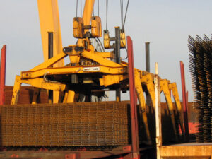 structural steel mesh grab, Reinforcement mesh grab, Mesh lifter, Mesh tong, Mesh Handling Device, Lifting & Handling Equipment, LOAD HANDLING DEVICES