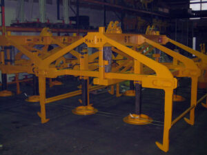 structural steel mesh grab, Reinforcement mesh grab, Mesh lifter, Mesh tong, Mesh Handling Device, Lifting & Handling Equipment, LOAD HANDLING DEVICES