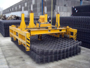 structural steel mesh grab, Reinforcement mesh grab, Mesh lifter, Mesh tong, Mesh Handling Device, Lifting & Handling Equipment, LOAD HANDLING DEVICES