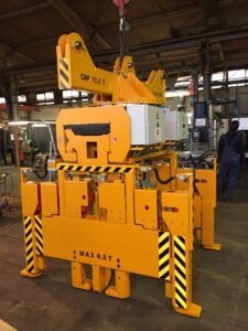 Sheet lifter, telescopic sheet lifter, sheet pack lifter, sheet metal tong, telescopic sheet metal tong, pallet tong, sheet lifter, telescope sheet lifter, tongs for sheet metals, sheet plate tongs, Lifting & Handling Equipment, LOAD HANDLING DEVICES