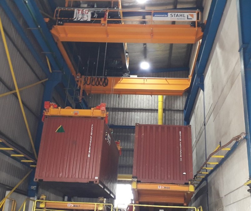 Container Spreader, Container beam, Container lifting beam, Overheight frame, Lifting & Handling Equipment, LOAD HANDLING DEVICES