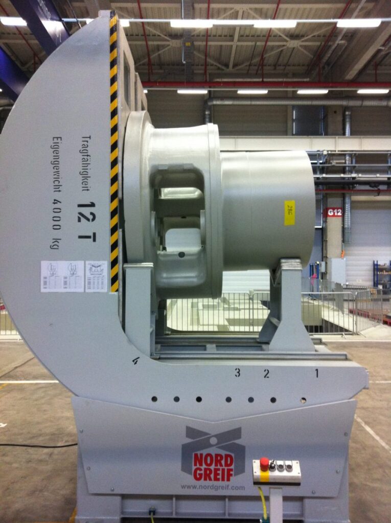 Kipptisch, Wendeeinrichtung, Wendetisch, Platinenwendetisch, Coilwendeinrichtung, Rundling-Wendeeinrichtung, Wendegerät, Werkzeugwender, Lastaufnahmemittel