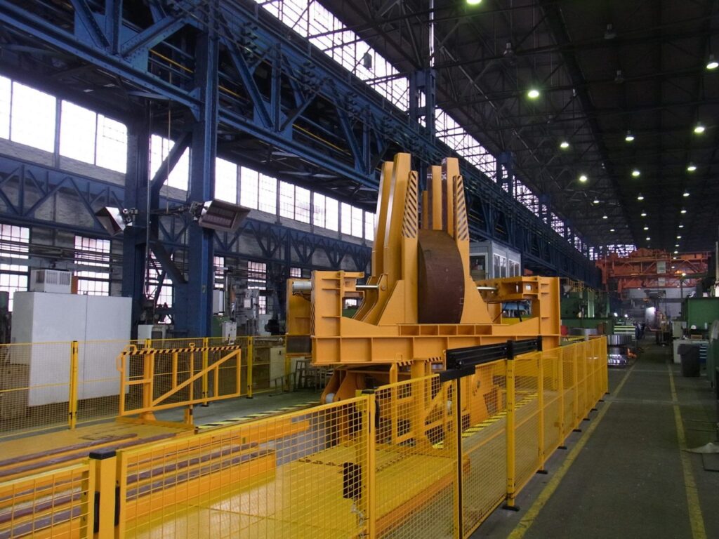 Kipptisch, Wendeeinrichtung, Wendetisch, Platinenwendetisch, Coilwendeinichtung, Rundling-Wendeeinrichtung, Wendegerät, Werkzeugwender, Lastaufnahmemittel