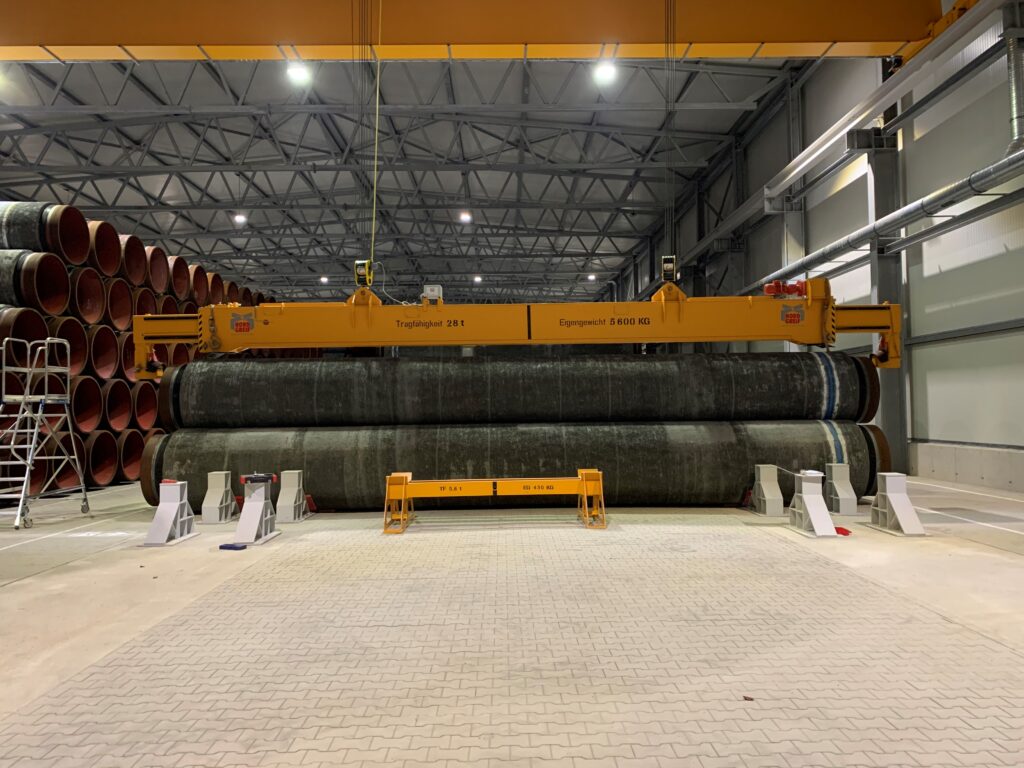 Lifting beam, spreader beam, Lifting beam-crosshead-frame lifting beam-telescopic beam, pipe lifting beam, pipe crossbar, tube lifting beam, tube crossbar